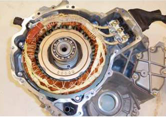 Permanent Magnet Synchronous motor of Toyota Prius 2004