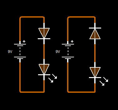 Diode working