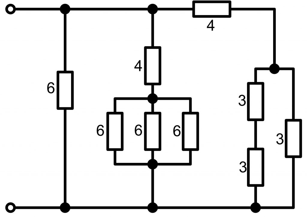Смешанное соединение резисторов