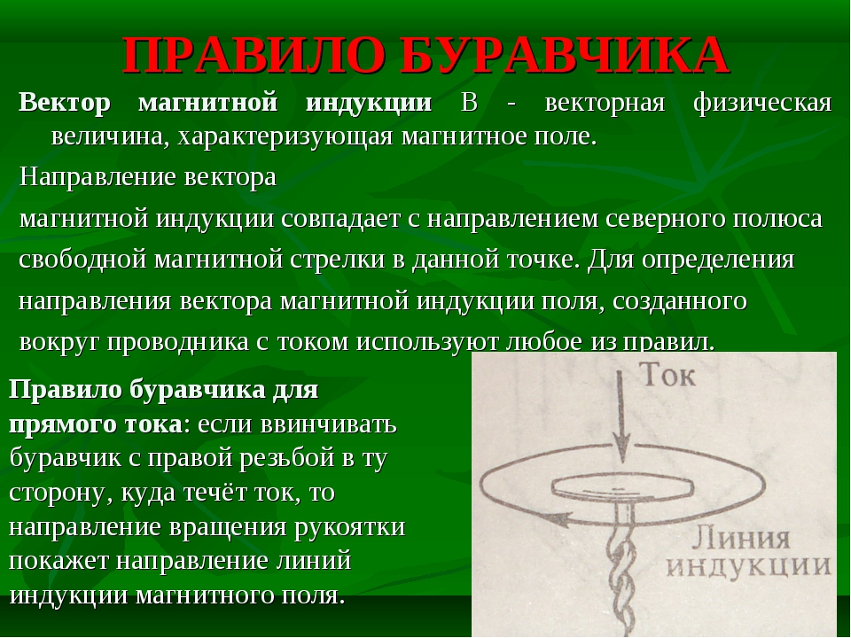 Линии магнитной индукции правило правой руки. Вектор магнитной индукции правило буравчика. Вектор магнитной индукции по правилу правой руки. Направление вектора магнитной индукции правило. Направление вектора магнитной индукции правило буравчика.