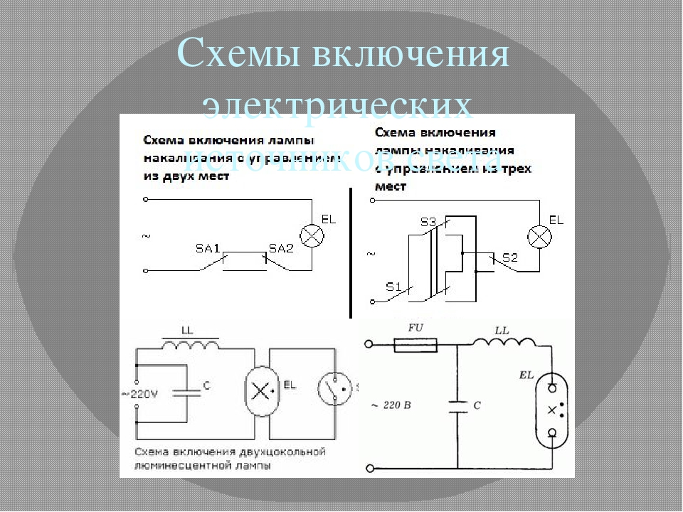 Включи электрически. Электрическая схема подключения лампы накаливания. Принципиальная схема подключения лампочки. Схемы включения газоразрядных источников света. Схема вкл лампы накаливания.