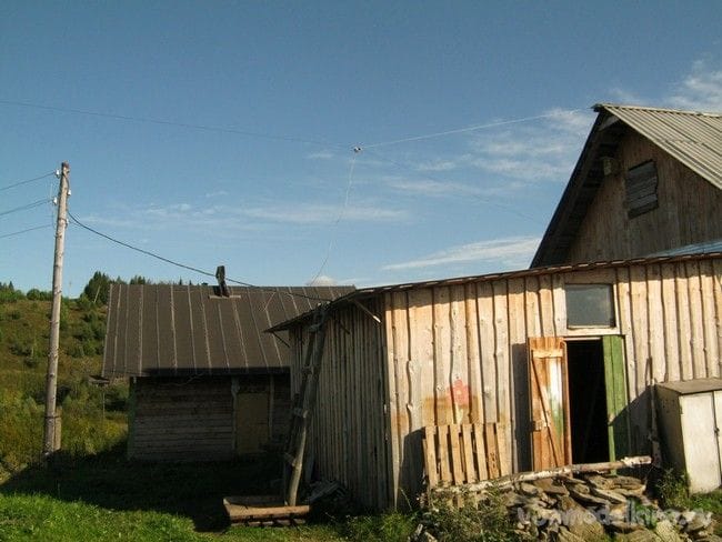 Многодиапазонная КВ антенна «Несимметричный диполь»