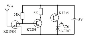 Примеры схем детекторов скрытой проводки