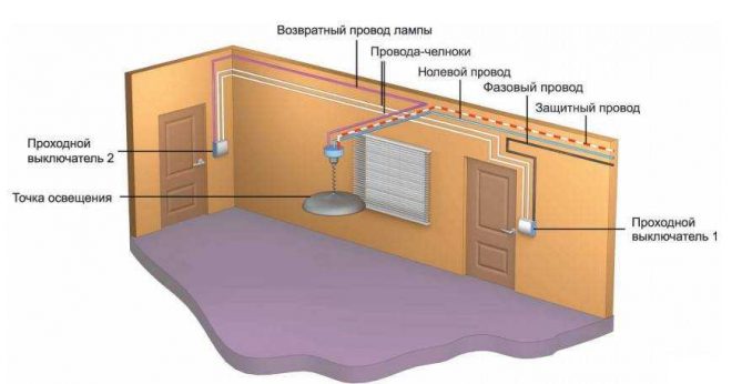 Как подключить электровыключатель с16057 би