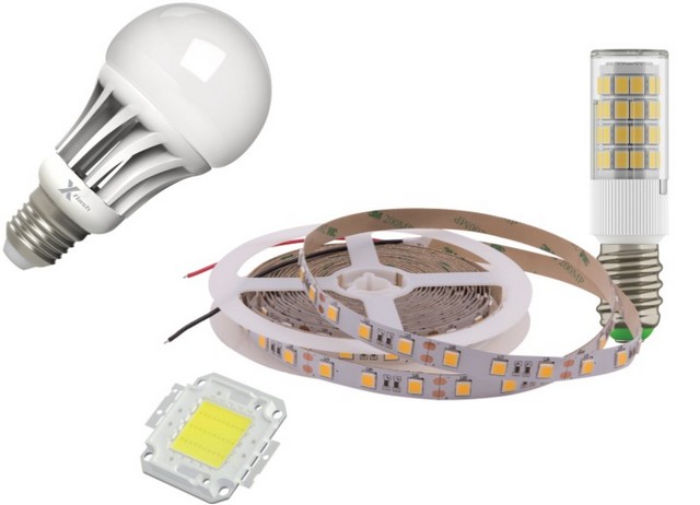 Разнообразие современных LED источников света – чрезвычайно широкое: и по размерам, и по исполнению, и по излучаемому световому потоку, и по способу подключения к электрической сети.
