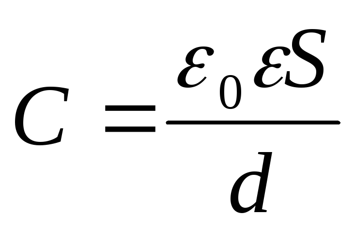 Емкость плоского конденсатора определение