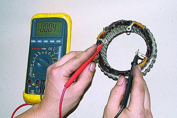 Какое сопротивление обмотки статора. Прозвонка статора генератора. Прозвонка обмоток статора генератора. Прозвонка статора электродвигателя. Прозвонка обмоток электродвигателя мультиметром.