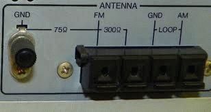 Подключение FM антенны