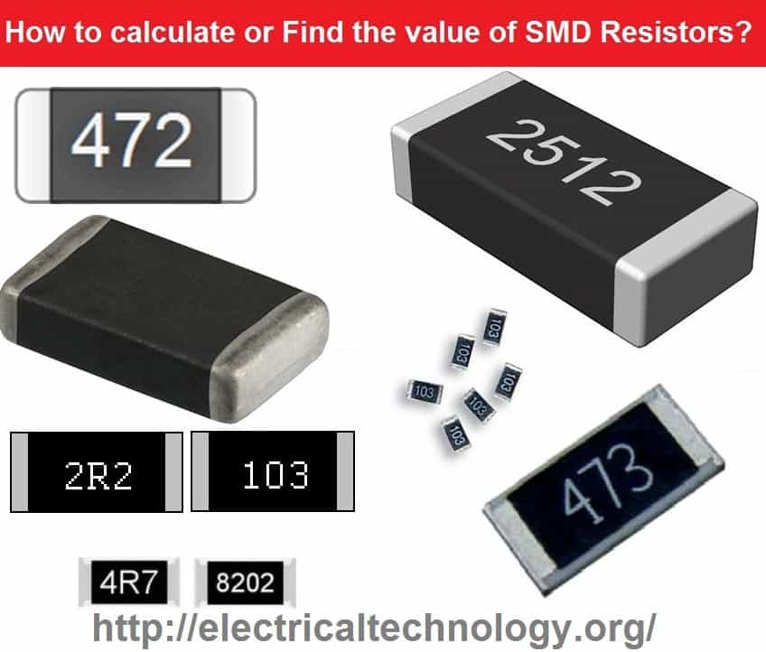SMD Resistor Codes: How to Find the value of SMD Resistors