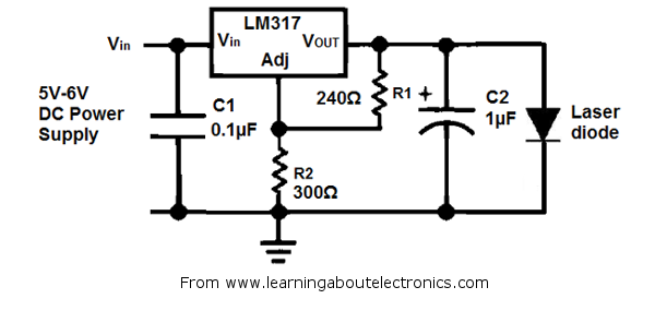 Example of Laser Diode Circuit